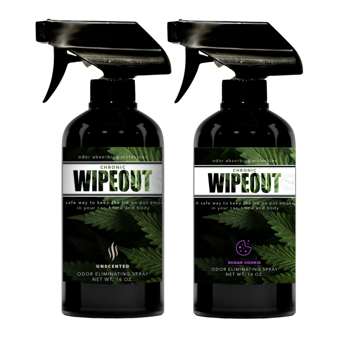 Double Pack 16 oz Sprays | Odor Eliminating Spray Chronic Wipeout
