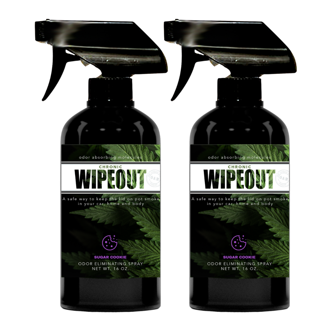 Double Pack 16 oz Sprays | Odor Eliminating Spray Chronic Wipeout