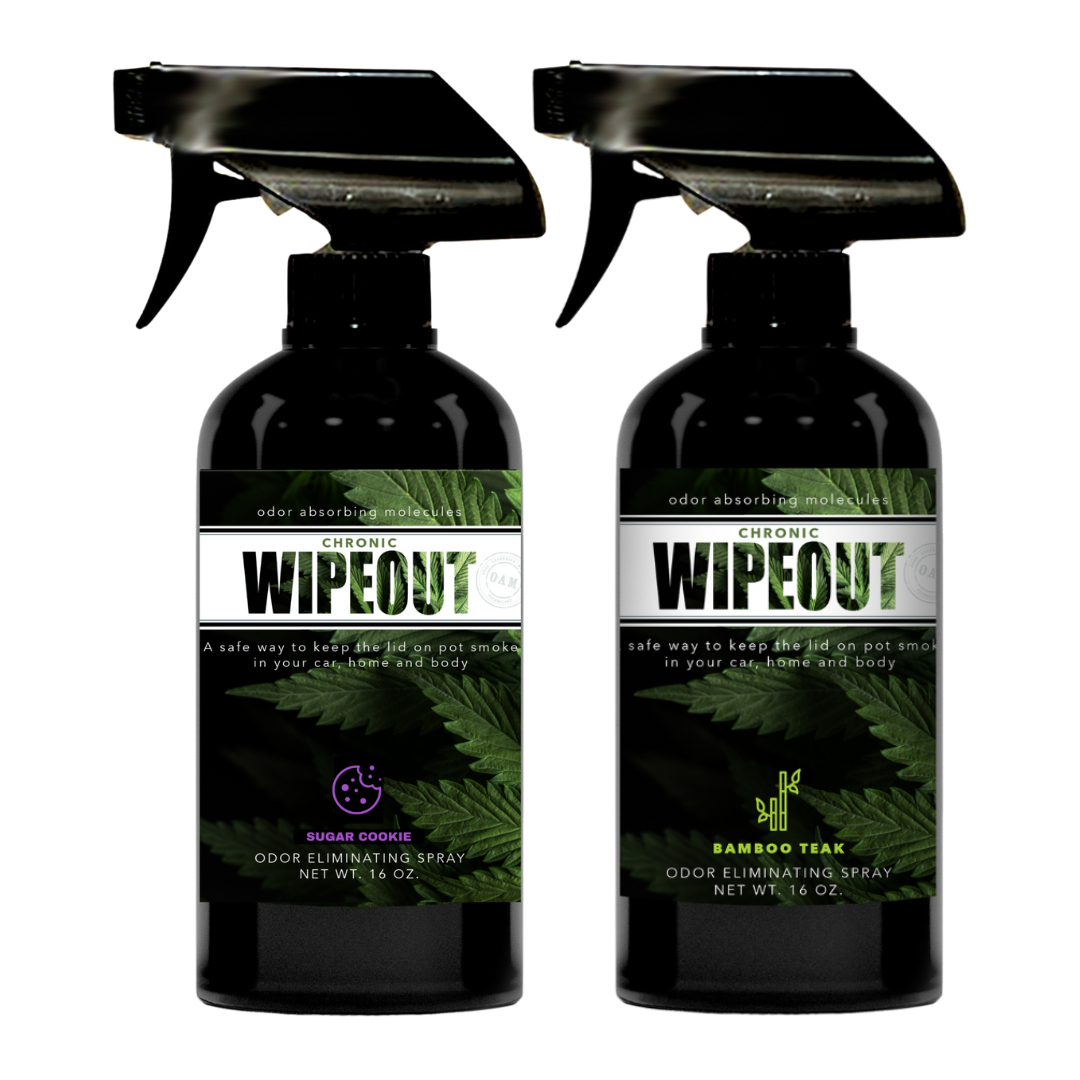 Double Pack 16 oz Sprays | Odor Eliminating Spray Chronic Wipeout
