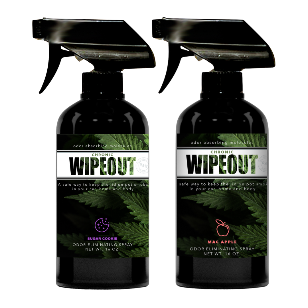 Double Pack 16 oz Sprays | Odor Eliminating Spray Chronic Wipeout