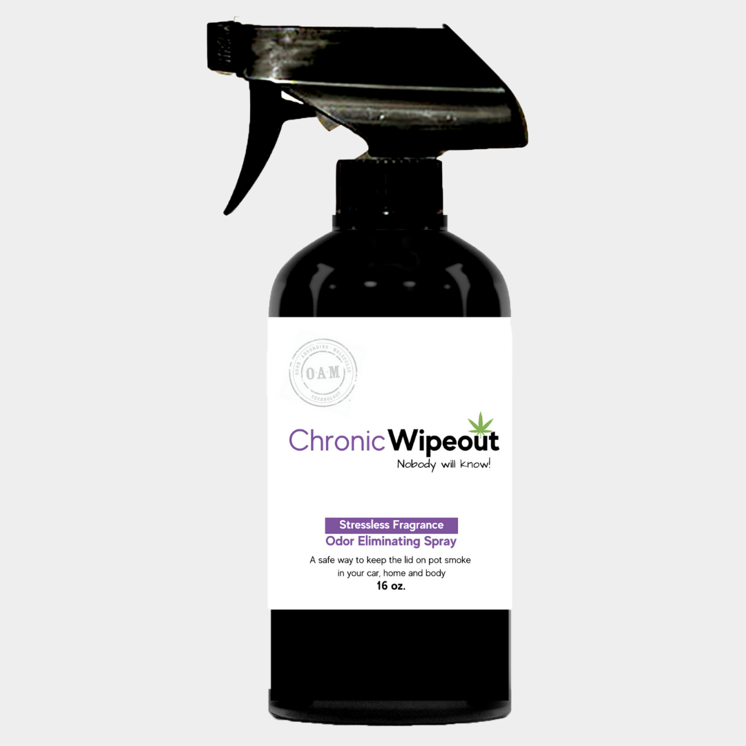 CLEARANCE 16 oz Stressless Odor Eliminating Spray Chronic Wipeout