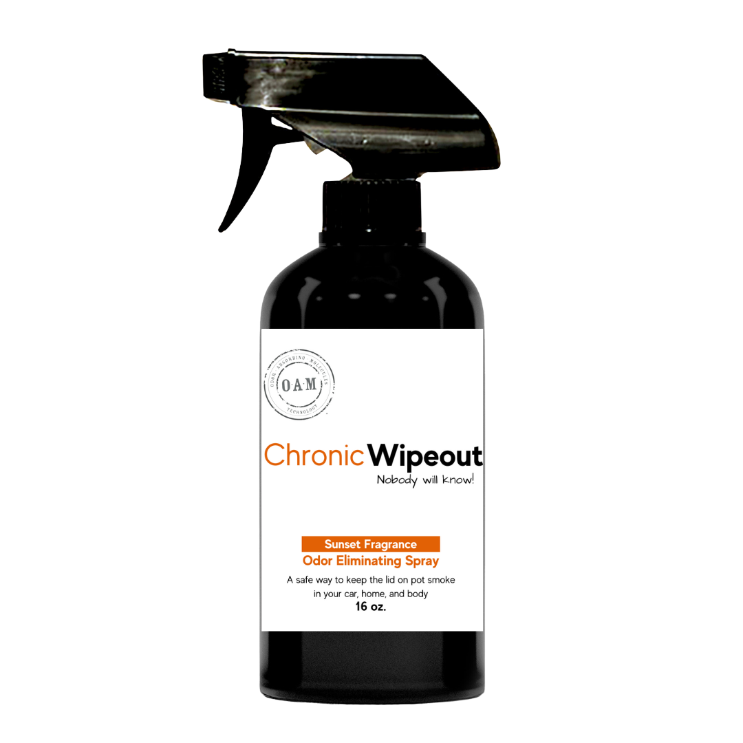 CLEARANCE Single Odor Eliminating Spray Chronic Wipeout Old Labels
