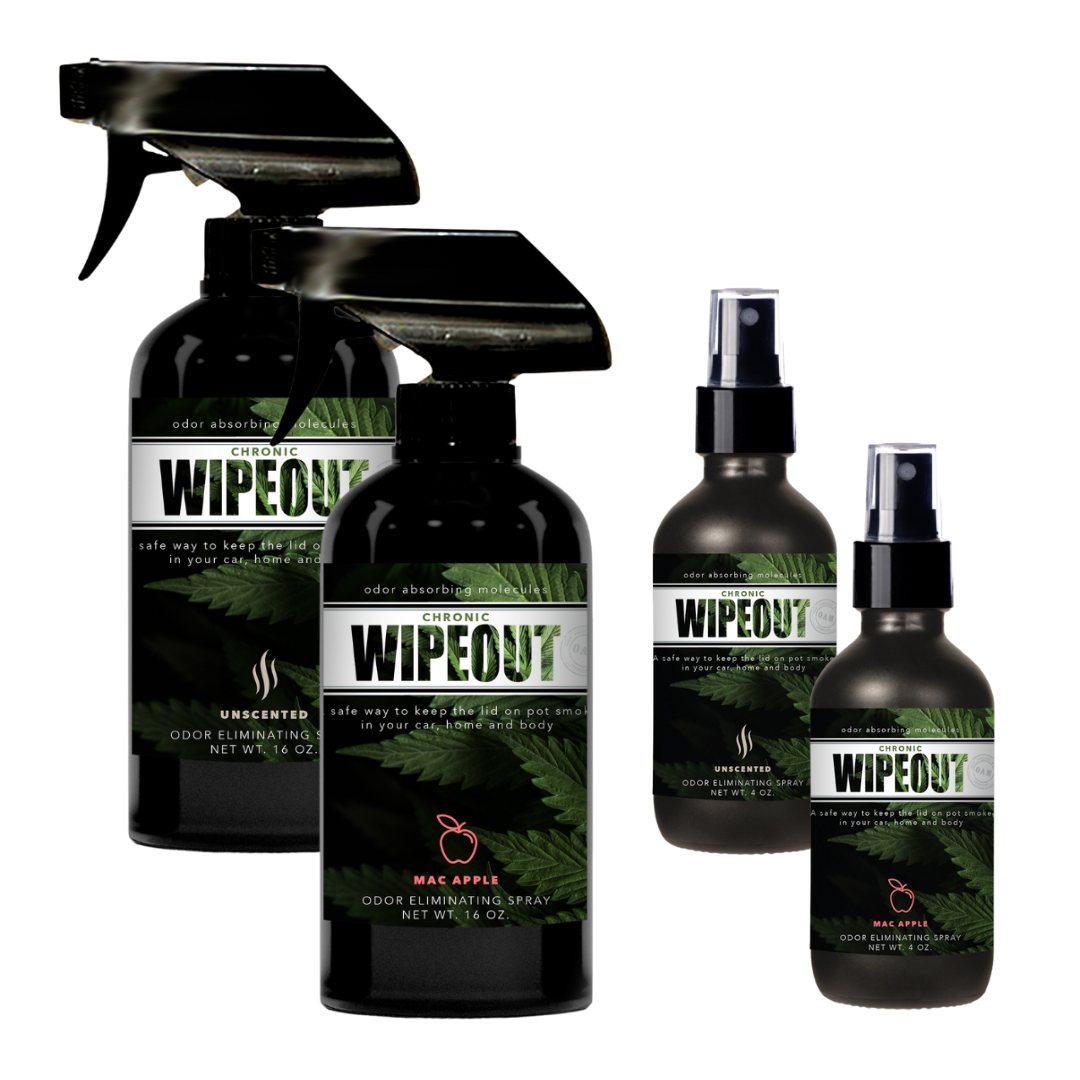 Smoke Odor Eliminating Spray - Cannabis, Weed, Marijuana, Mary Jane, Smoker Gifts, Smoke Remover, Smoke Deodorizer, Smoke Elimination, Non-Toxic, Enzyme-Free, All-Natural, Vegan Formula, Safe Odor Elimination Spray