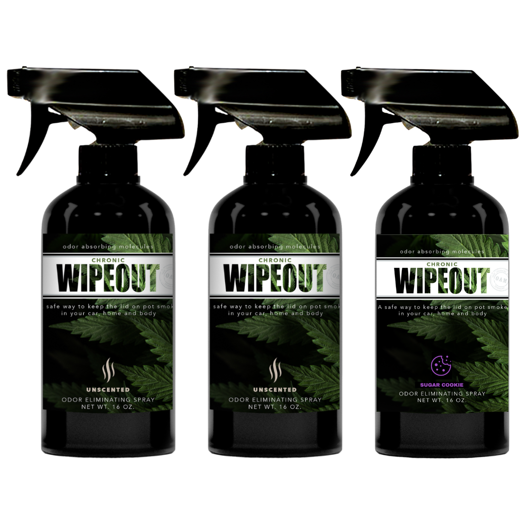 Buy 2 Get 1 FREE - Smoke Odor Eliminating 16 oz Sprays Chronic Wipeout