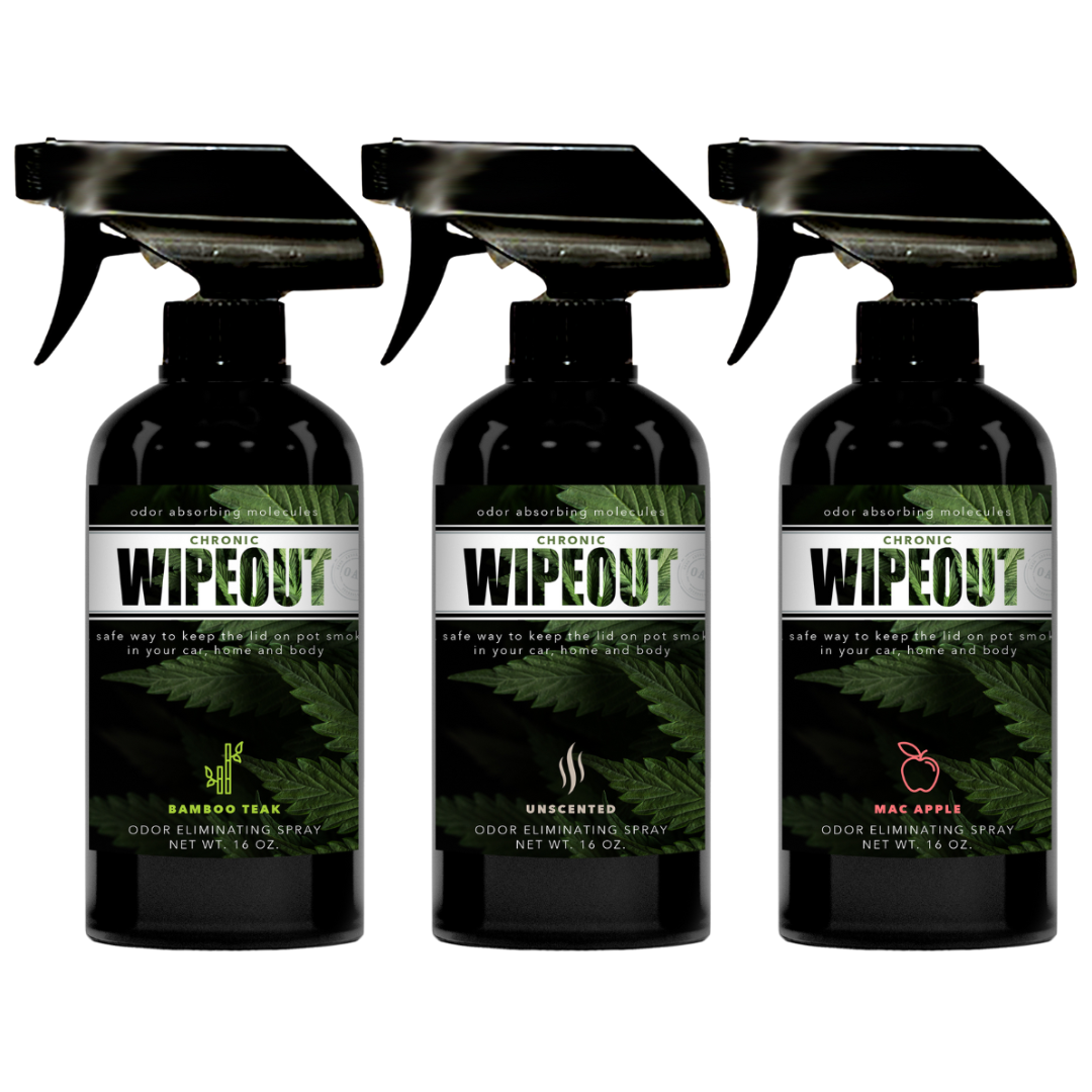 Buy 2 Get 1 FREE - Smoke Odor Eliminating 16 oz Sprays Chronic Wipeout