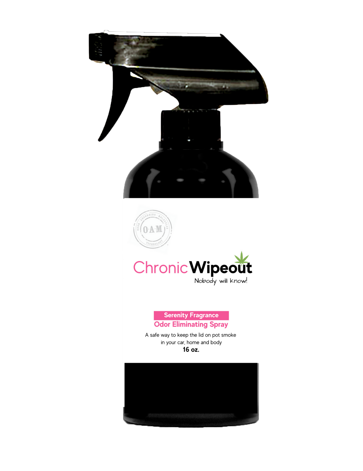 CLEARANCE Single Odor Eliminating Spray Chronic Wipeout Old Labels