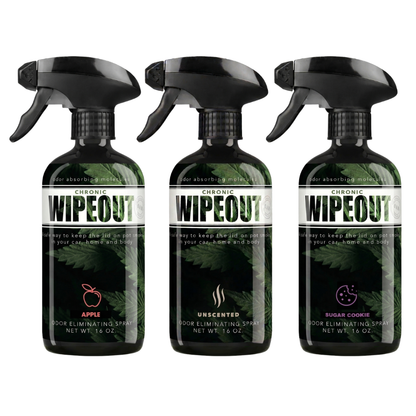 Buy 2 Get 1 FREE - Smoke Odor Eliminating 16 oz Sprays Chronic Wipeout