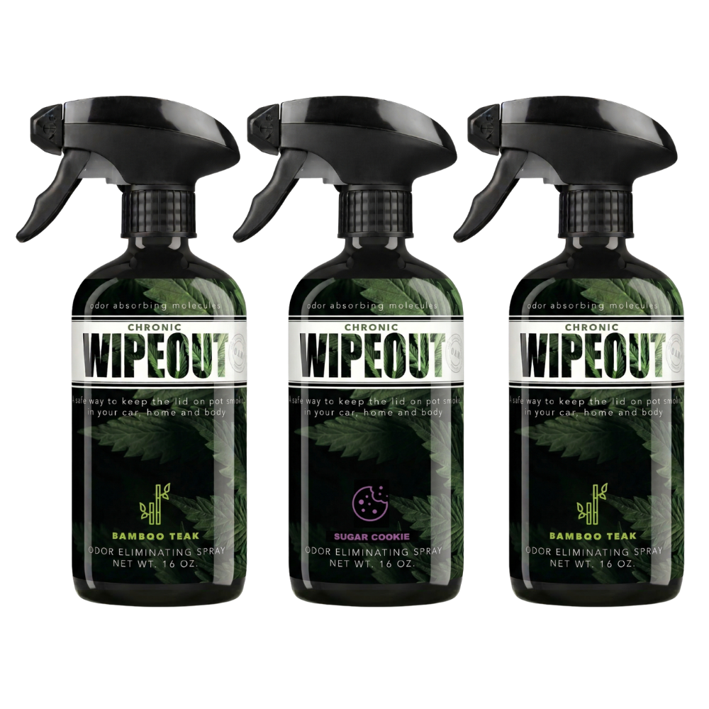 Buy 2 Get 1 FREE - Smoke Odor Eliminating 16 oz Sprays Chronic Wipeout