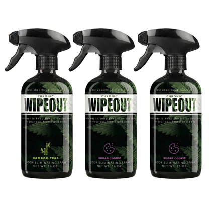 Buy 2 Get 1 FREE - Smoke Odor Eliminating 16 oz Sprays Chronic Wipeout