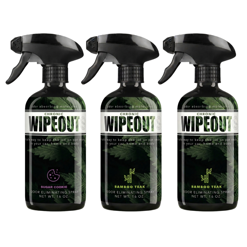 Buy 2 Get 1 FREE - Smoke Odor Eliminating 16 oz Sprays Chronic Wipeout