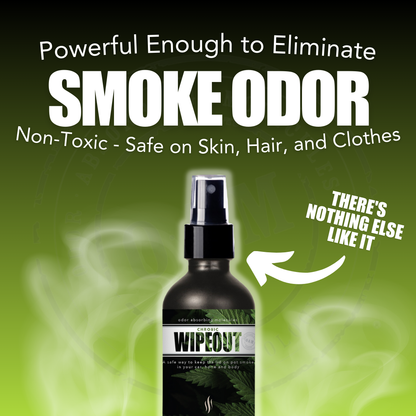 Smoke Odor Eliminating Spray - Cannabis, Weed, Marijuana, Mary Jane, Smoker Gifts, Smoke Remover, Smoke Deodorizer, Smoke Elimination, Non-Toxic, Enzyme-Free, All-Natural, Vegan Formula, Safe Odor Elimination Spray