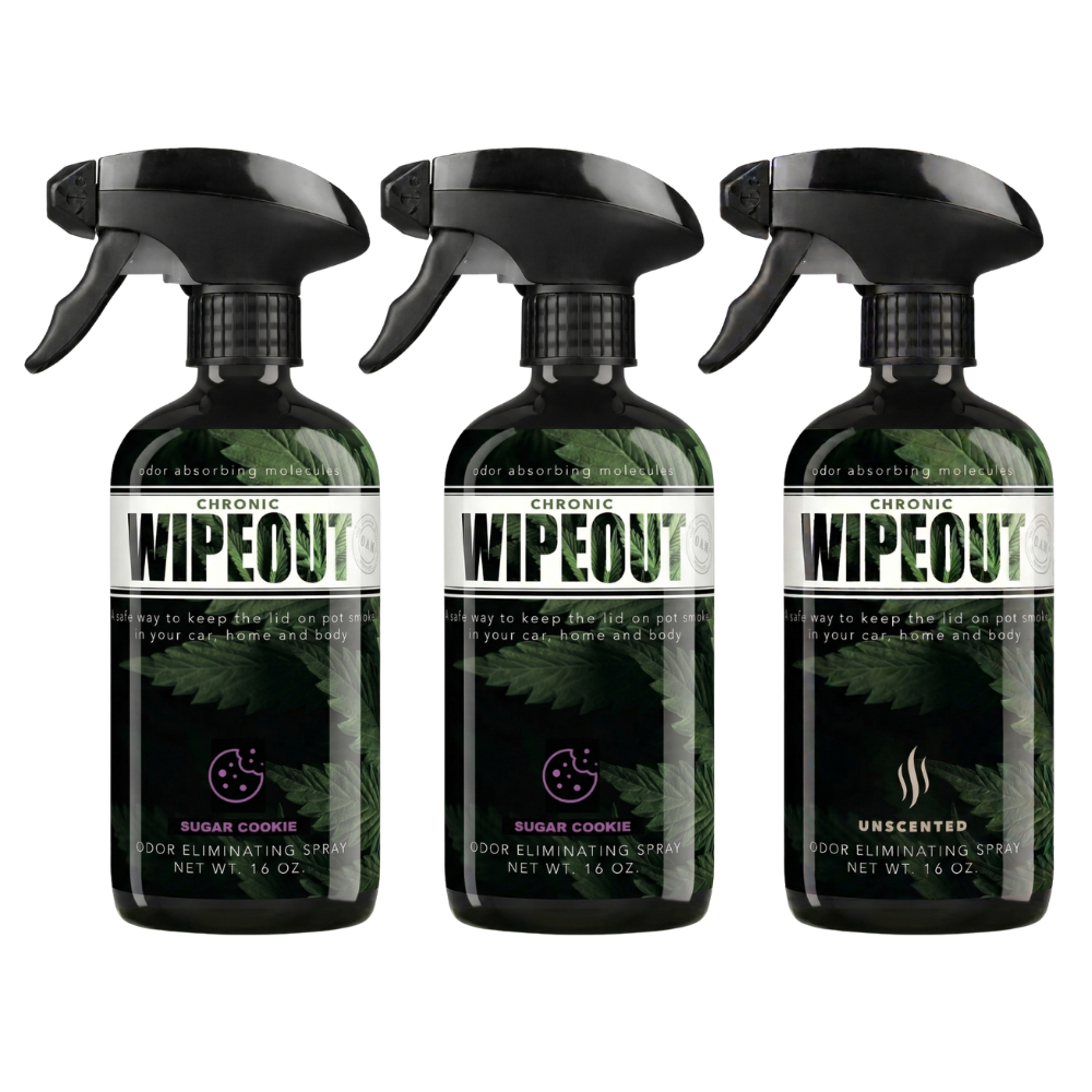 Buy 2 Get 1 FREE - Smoke Odor Eliminating 16 oz Sprays Chronic Wipeout