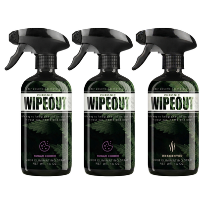 Buy 2 Get 1 FREE - Smoke Odor Eliminating 16 oz Sprays Chronic Wipeout