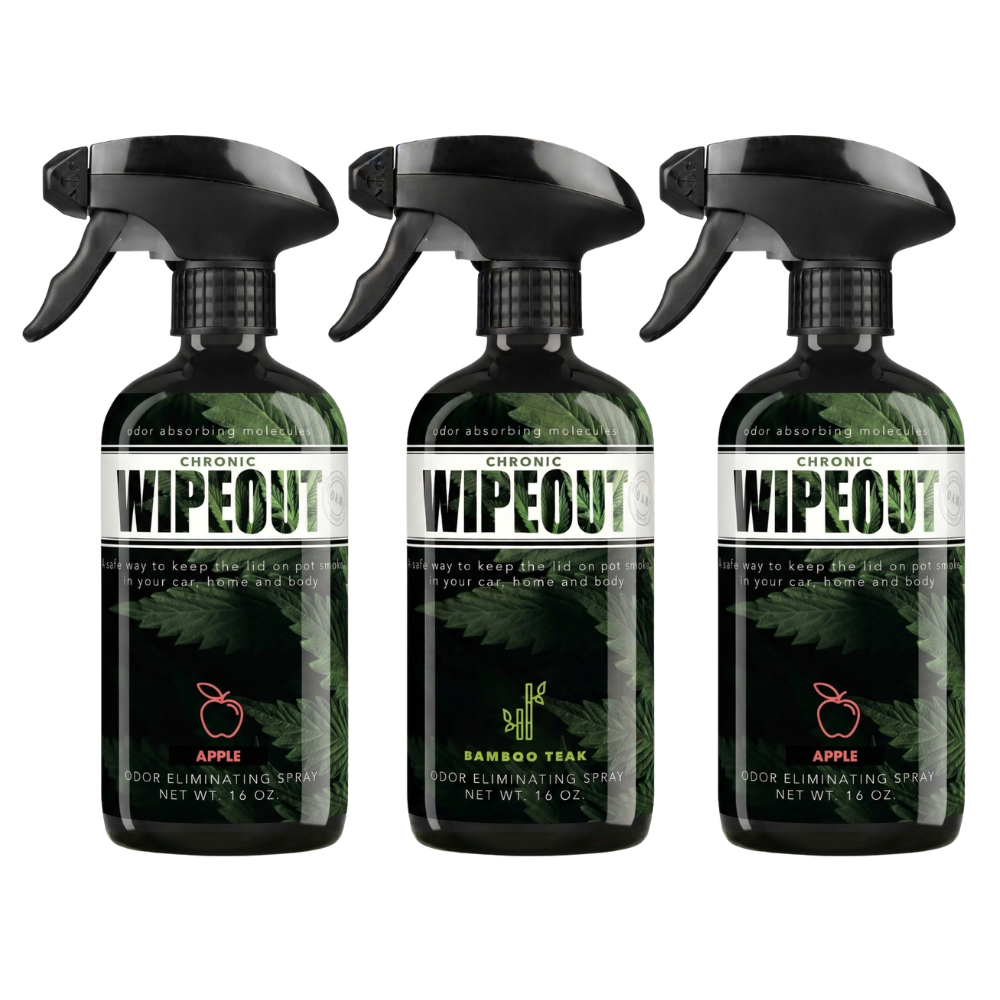 Buy 2 Get 1 FREE - Smoke Odor Eliminating 16 oz Sprays Chronic Wipeout