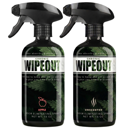 Double Pack 16 oz Sprays | Odor Eliminating Spray Chronic Wipeout