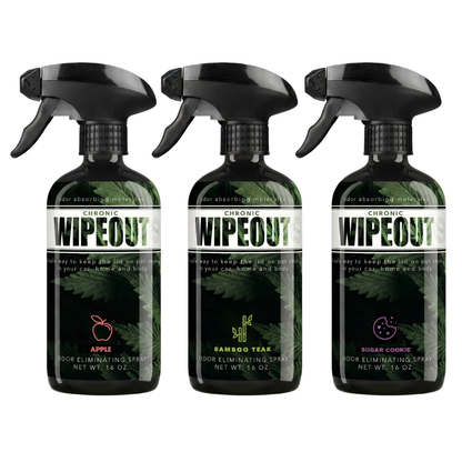 Buy 2 Get 1 FREE - Smoke Odor Eliminating 16 oz Sprays Chronic Wipeout