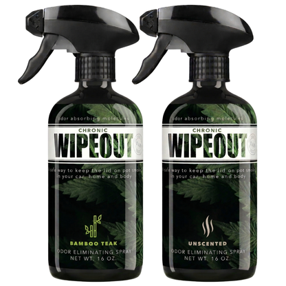 Double Pack 16 oz Sprays | Odor Eliminating Spray Chronic Wipeout