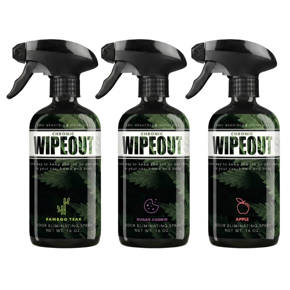 Buy 2 Get 1 FREE - Smoke Odor Eliminating 16 oz Sprays Chronic Wipeout