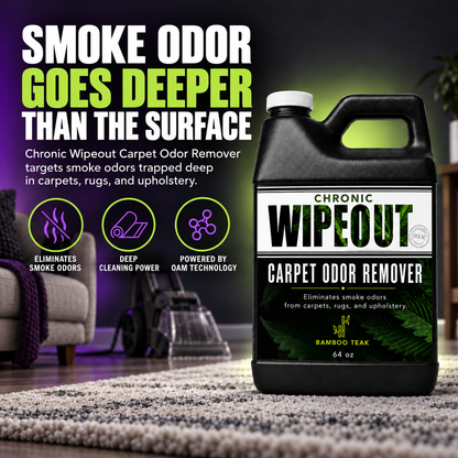 Chronic Wipeout Carpet Odor Remover | Bamboo Teak, 64 oz